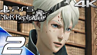 NIER REPLICANT PS5 Gameplay Walkthrough Part 2  Geppetto amp Hook Boss Fight 4K 60FPS FULL GAME [upl. by Aryt726]