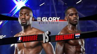 FULL MATCH  Cedric Doumbé vs Murthel Groenhart  Welterweight Title Fight GLORY 44 Chicago [upl. by Thurnau777]