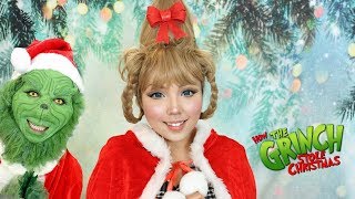 CINDY LOU WHO Makeup Transformation [upl. by Hsirrap667]