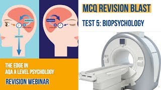 Test 5 AQA A Level Psychology MCQ Revision Blast Biopsychology [upl. by Gosselin]