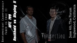 The MMA Vivisection  UFC 199 Rockhold vs Bisping II picks odds amp analysis [upl. by Irakab]