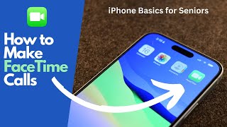 iPhone Basics for Seniors Simple FaceTime Calling Tips [upl. by Lian]