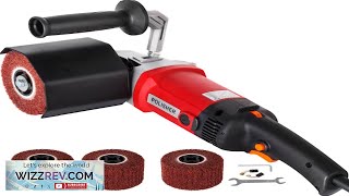 VEVOR Stainless Steel Polisher Handheld Sander Polisher Wheel 1200W Burnishing Machine 4 Review [upl. by Phaidra]