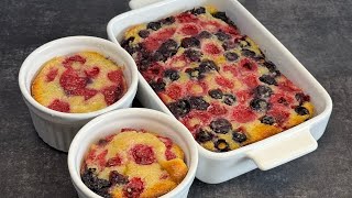 Classic Clafoutis Recipe  Homemade [upl. by Neiv]