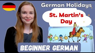 Traditions Lantern Walk  St Martins Day in Germany│PreBeginner German [upl. by Diane]