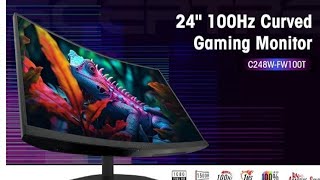 Sceptre Curved 24inch Gaming Monitor [upl. by Santa]