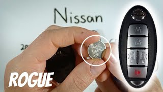 Nissan Rogue Key Fob Battery Replacement 2008  2020 [upl. by Ronald]