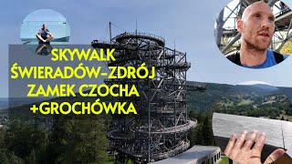 Trip Skywalk ŚwieradówZdrój⛰‍️🔥 Zamek Czocha  grochówka🤤 [upl. by Noemi]