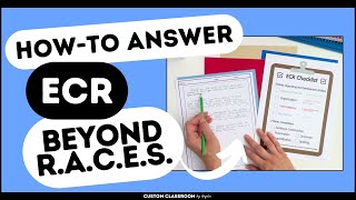 How to Answer ECR Prompts 8 Strategies Beyond RACES [upl. by Clarissa367]