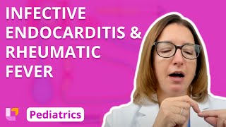 Infective Endocarditis Rheumatic Fever  Pediatric Nursing  Cardiovascular Disorders  LevelUpRN [upl. by Martel]