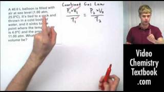 Combined Gas Law [upl. by Rudolf]