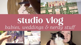 Studio Vlog ☆ 2226 January Working Week [upl. by Oeht]