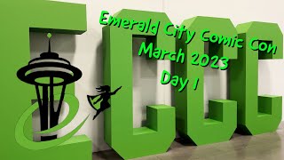 Emerald City Comic Con March 2023 Day 1 New Summit Building Seattle Convention Center [upl. by Naivart875]