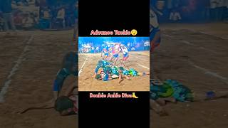 Advance tackle double ankle dive shorts trending kabaddi [upl. by Rannug56]