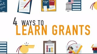 4 Ways to Learn Federal Grants with Grantsgov Promo [upl. by Lynea777]