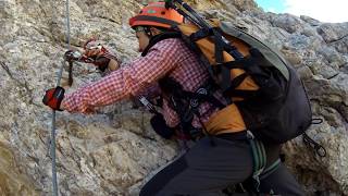 Via Ferrata Lipella  Tofana di Rozes [upl. by Heather57]