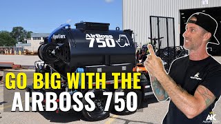 The ULTIMATE Asphalt Sealcoating Spray System AirBoss 750 Unveiled 🔥 [upl. by Henrieta850]