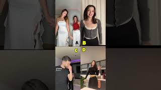 Which one is bestshorts viralvideo dance viralshorts viraltiktok tiktokviral [upl. by Yllus17]