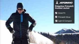 Atomic Ridgeline PrimaLoft Hooded Jacket Review [upl. by Gaw235]