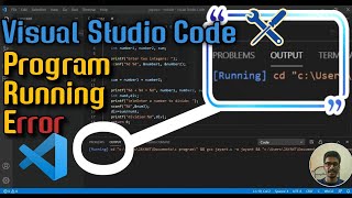 How to Run program In VS Code Terminal  VS Code Terminal not working CC [upl. by Odille565]