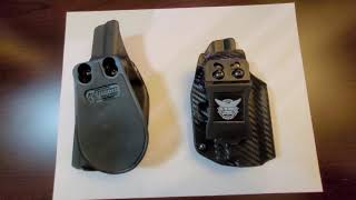 Vedder Holster Vs We the People Holster for Sig Sauer P365X with romeozero [upl. by Trebor490]