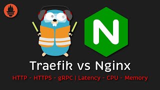 Traefik vs Nginx performance benchmark [upl. by Ekalb24]