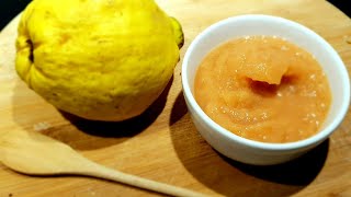 Marmelade de Coings saine Sans SUCRE [upl. by Zinck]