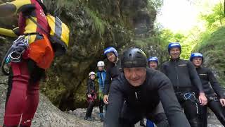 Canyoning in Bovec Slovenia [upl. by Uke]