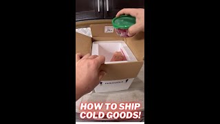 How to Pack and Ship Frozen Meats amp Food So It Arrives Cold and Safe Luna Ice Shipping Cold Goods [upl. by Eirrol]