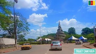 YAOUNDÉ De Miniferme à la Poste Centrale  Trajet Cameroun [upl. by Macri319]