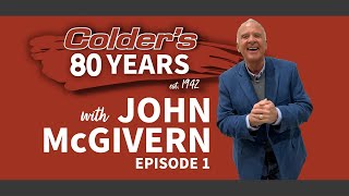 80th Anniversary with John McGivern Episode 1  Colders Furniture Appliance amp Mattress [upl. by Pomeroy151]