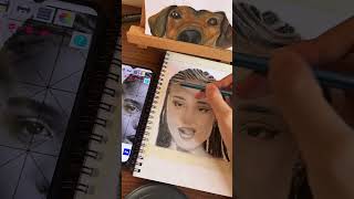 TYLA 🇿🇦SKETCH TIMELAPSE art drawing sketch water tygers graphite [upl. by Arised630]