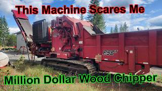 800 Horsepower C18 in a Million  Wood Chipper has serious engine problems [upl. by Nets]