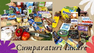 Cumparaturi lunare in valoare de 1400 lei 🍕🥚🧀👜 ALIELA [upl. by Ailemap]