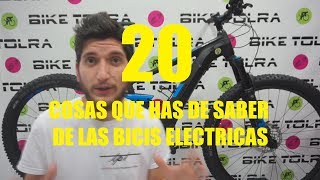 TODO SOBRE LAS BICICLETAS ELÉCTRICAS [upl. by Gisele]