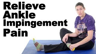 Ankle Impingement Stretches amp Exercises for Pain Relief  Ask Doctor Jo [upl. by Nomde]