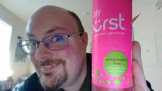 bubly burst™ Watermelon Lime Sparkling Water Taste Test [upl. by Zedekiah]