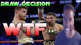 Gennady Golovkin vs Canelo Álvarez Draw Decision CaneloGGG [upl. by Nnaeirrac]