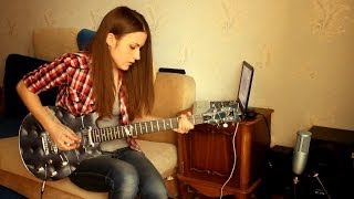 Slash  Anastasia guitar cover by Marina Andrienko [upl. by Auhs]