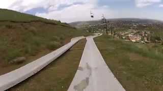 Alpine Coaster at TOP SPEED  Heritage Square Golden CO [upl. by Christianson]