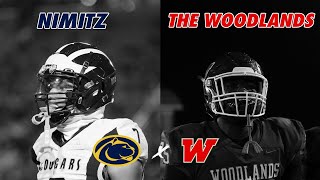 TXHSFB HOUSTON 1ST RD FACEOFF Nimitz vs 15 The Woodlands 2024 Texas High School Football Playoffs [upl. by Anayik627]