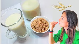 🥛Cómo hacer LECHE DE ESPELTA casera🏡Espelta PROPIEDADES😍ESPELTA recetas😋Leche de espelta EN GRANO🌿 [upl. by Brianna]