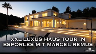 XXL LUXUS HAUS TOUR IN ESPORLES MIT MARCEL REMUS [upl. by Karlee]