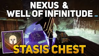 Nexus and Well of Infinitude Stasis Chest Locations Europa Helmet Quest  Destiny 2 Beyond Light [upl. by Blinni698]