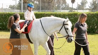 Los beneficios de la equinoterapia  ¡Qué tal Fernanda [upl. by Lesli892]