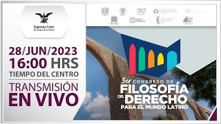 🟢 Inauguración del 𝟯er Congreso de Filosofía del Derecho para el mundo latino [upl. by Esinad216]