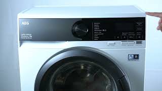 AEG Washing Machine ML6SE26DP  Dimensions Video Checkup  Measuring the Width  Depth  Height [upl. by Akimat]