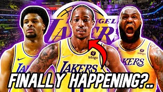 Lakers FINALLY Making a Deal for Demar Derozan in Free Agency   Bronny James Draft Update [upl. by Nelyk]