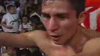 Omar Salado VS Julio Cesar Miranda RND 5 TKO May 17 2008 [upl. by Leugimesoj116]