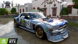 Ford Mustang honicorn v2  fh5 gameplay  ken block like drift  hoonicorn fordmustang [upl. by Tnahs]